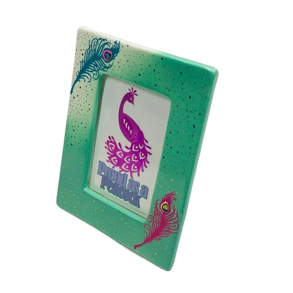 Handmade PROUD AS A PEACOCK 5
